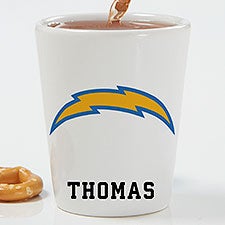 NFL Los Angeles Chargers Personalized Shot Glass  - 34458