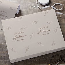 Natural Love Personalized Wedding Wrapping Paper - 34648
