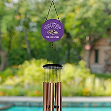 NFL Baltimore Ravens Personalized Wind Chimes  - 34757