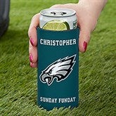 NFL Philadelphia Eagles Personalized Slim Can Cooler  - 36348