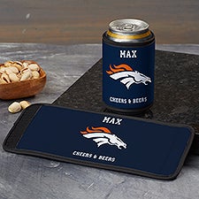 NFL Denver Broncos Personalized Can & Bottle Wrap  - 36389