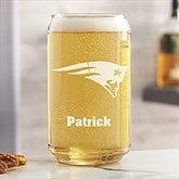 NFL New England Patriots Personalized Beer Glass  - 36705