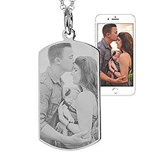 Personalized Dog Tag Necklace  - 36816D