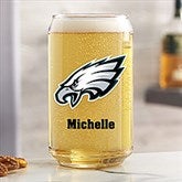 NFL Philadelphia Eagles Personalized Printed Beer Can Glass  - 37266
