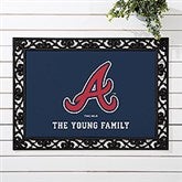 MLB Atlanta Braves Personalized Doormats  - 37410