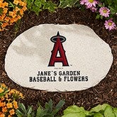 MLB Los Angeles Angels Personalized Round Garden Stone  - 37505