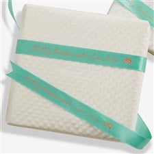 Personalized Bridesmaid Satin Gift Ribbon  - 37663D