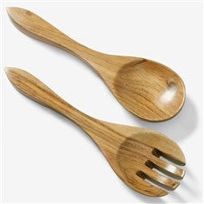 Acacia Wood Salad Utensil Set  - 38157