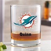 NFL Miami Dolphins Printed Whiskey Glasses - 38358
