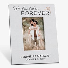 We're Engaged Personalized Frames  - 39230