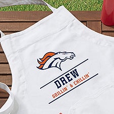 NFL Denver Broncos Personalized Personalized Apron  - 39507