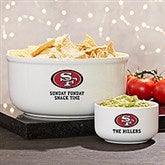 NFL San Francisco 49ers Personalized Bowls  - 40330