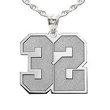 Personalized Number Pendant  - 40686D