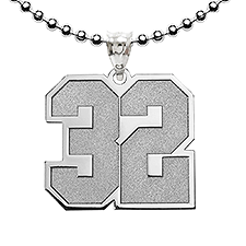 Personalized Number Pendant  - 40686D