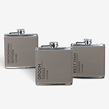 Personalized Flask - The Groomsmen Wedding - 40747