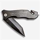 The Groomsman Personalized Lock-back Knife  - 40754