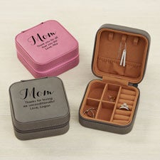 Personalized Leatherette Jewelry Case - To My Mother - 41256