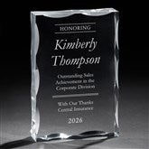 Performing with Excellence Personalized Keepsake Block  - 41558