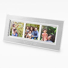 Engraved Housewarming Flat Iron Multi Picture Frame - 41894