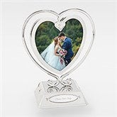 Engraved Everlasting Love Wedding Heart Frame - 41900