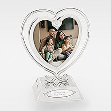 Engraved Everlasting Love Family Heart Frame - 41903