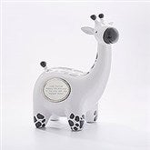 Engraved Children's Ceramic Giraffe Bank - 41926