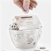Engraved Religious Noah's Ark Bank - 41930