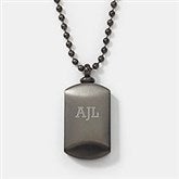Engraved Memorial Keepsake Dog Tag Urn Necklace - 41937