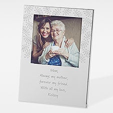 Personalized Write Your Own Message Silver Photo Frame For Her - 42001