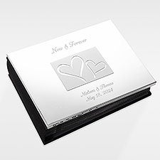 Personalized Wedding Silver Photo Album - 42011