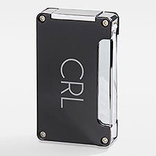 Engraved Monogram Torch Lighter With Cigar Punch - 42075