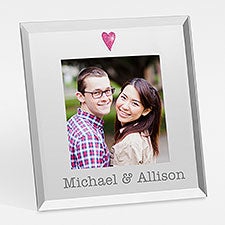 Engraved Glass Mini Frame For Him - 42085