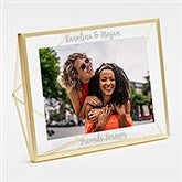 Engraved Gold Prisma Friend Photo Frame - 42089