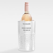 Engraved Housewarming Message Personalized Wine Chiller - 42105