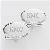 Personalized Engagement Silver Cufflinks - 42215