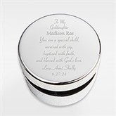 Baby's First Cross and Personalized Religious Keepsake Box - 42279