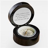 Personalized Message Navigator Compass for Him - 42361
