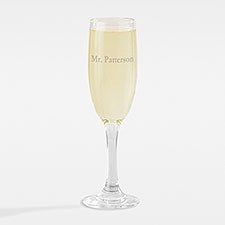 Etched Anniversary Champagne Flute - 42374