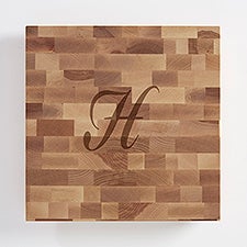 Engraved Butcher Block Cutting Board for Her - 42395