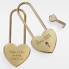 Engraved Lock and Key Keepsake for Her - 42454