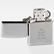 Engraved Zippo® Windproof Lighter For Him - 42506