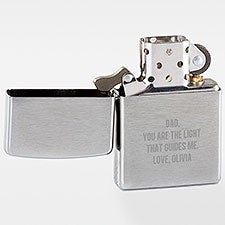 Engraved Zippo® Windproof Lighter For Dad - 42507