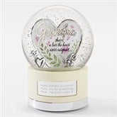  Engraved Grandma Heart Snow Globe - 42670