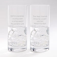 Engraved Luigi Bormioli® Cocktail Glass - 42709