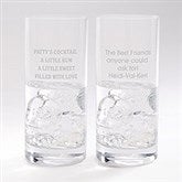Engraved Luigi Bormioli® Cocktail Glass - 42709