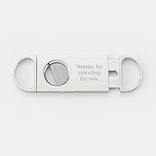 Engraved Cigar Cutter for a Friend  - 42813