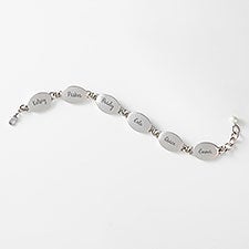Engraved Linked Bracelet For Grandma - 42836