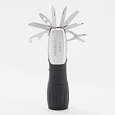 Engraved Adventurer's Multi Tool with Flashlight - 42860