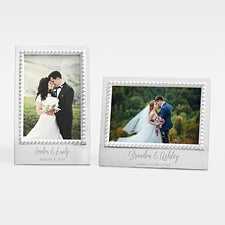 Engraved Mariposa Wedding Message Statement Frame  - 42879