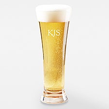 Luigi Bormioli Engraved Beer Pilsner Glass For Professionals  - 42953